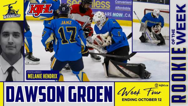 Calm play nets Groen Rookie of the Week